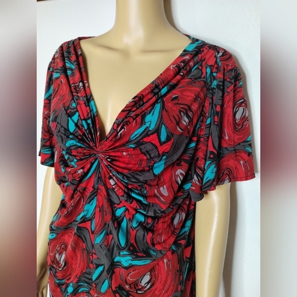 Lane Bryant women's plus size 14/16 soft blouse shirt top - Picture 3 of 6